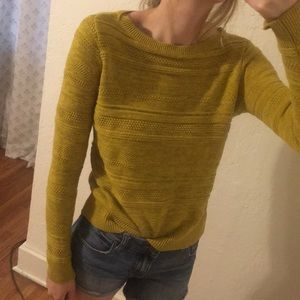 Mustard Yellow Loft Sweater